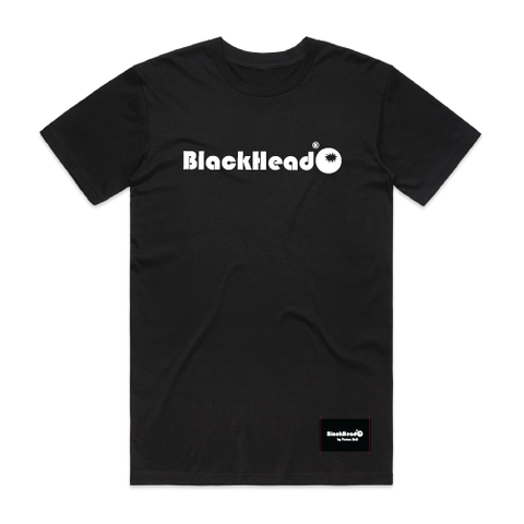 black t-shirt logo Blackhead
