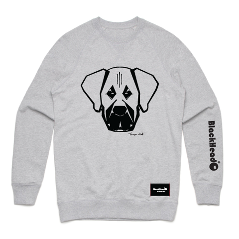 sweatshirt grey - mastiff - blackhead-clothing